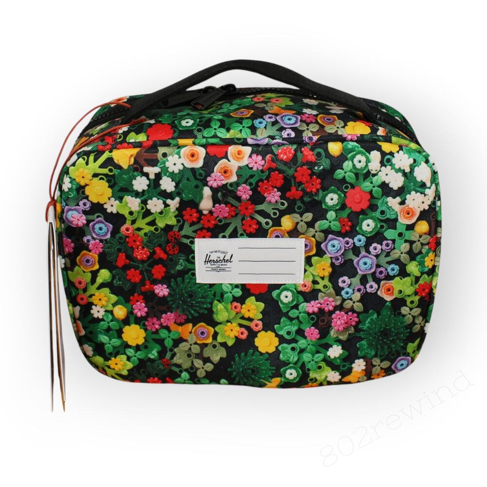 LEGO x Herschel Backpack & Lunchbox 2 Pc Bundle Scavenger Hunt Meadow Floral NEW - Picture 8 of 11